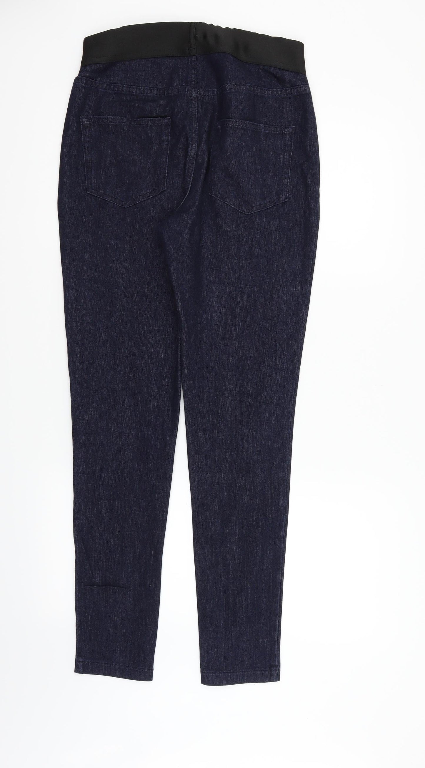 Indigo Womens Blue   Jegging Trousers Size 10 L30 in