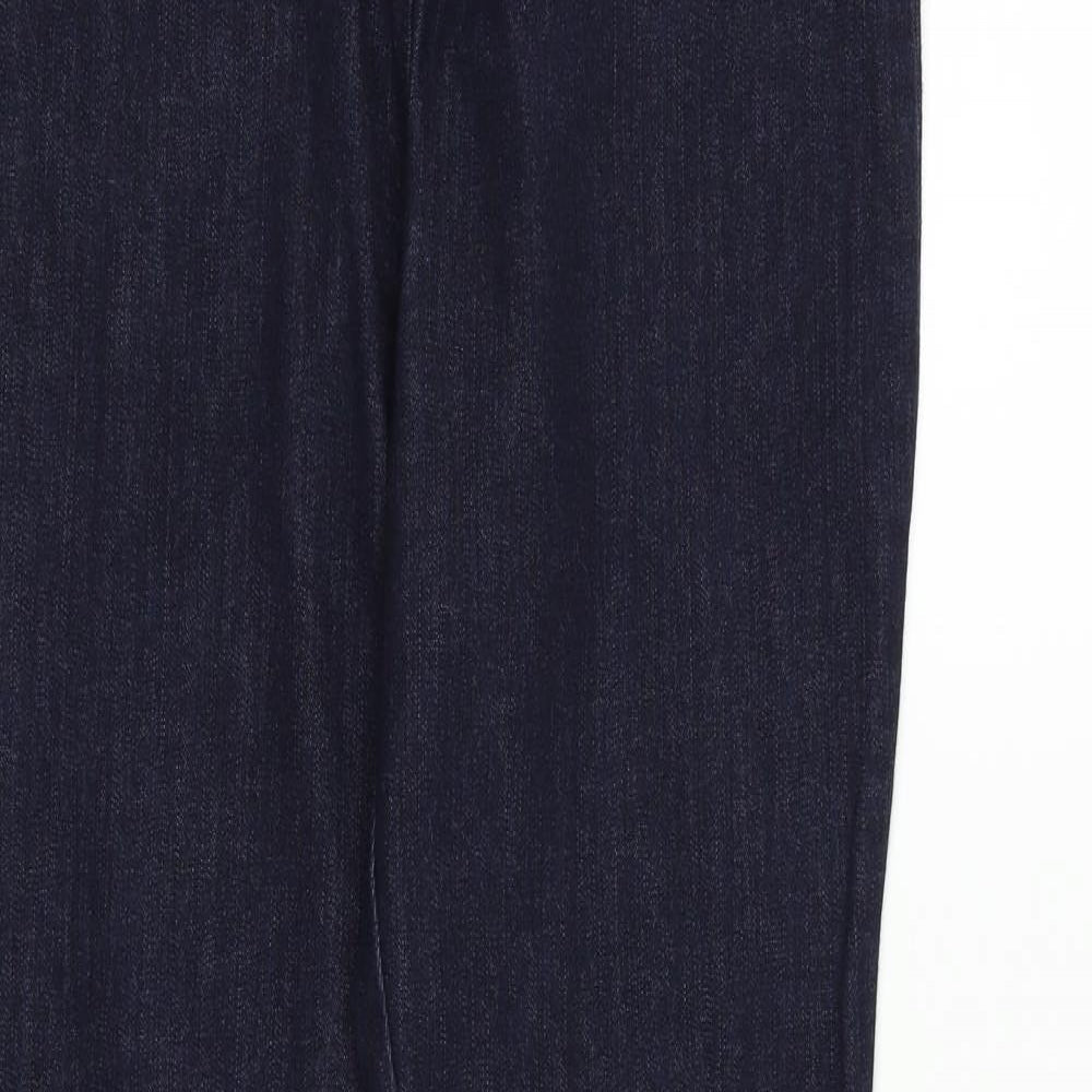 Indigo Womens Blue   Jegging Trousers Size 10 L30 in