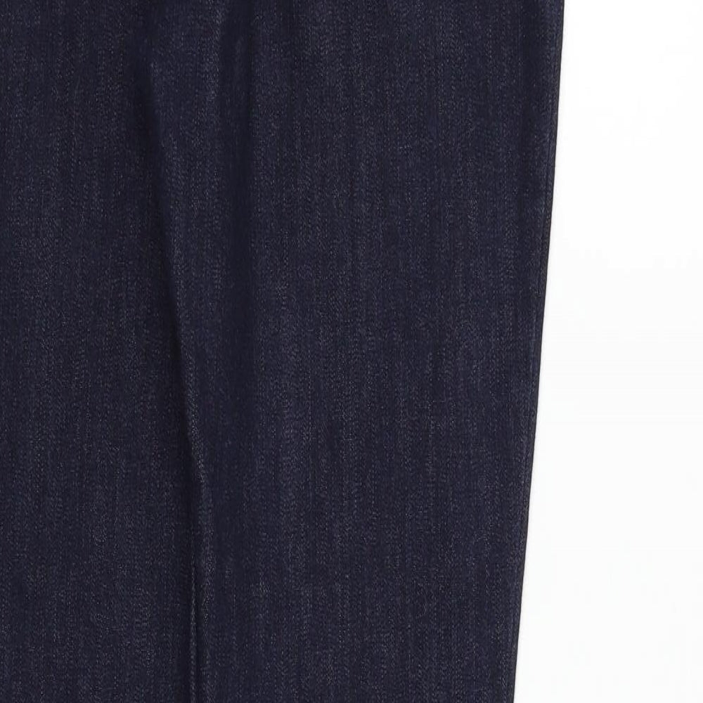 Indigo Womens Blue   Jegging Trousers Size 10 L30 in