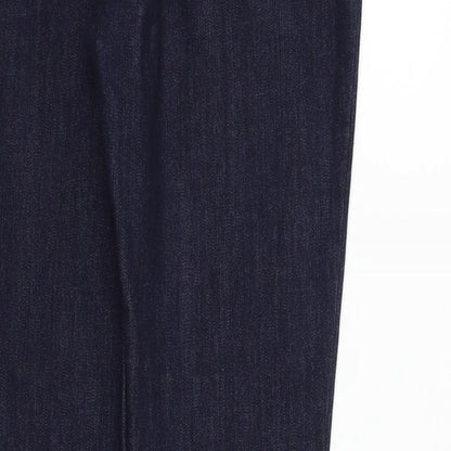 Indigo Womens Blue   Jegging Trousers Size 10 L30 in