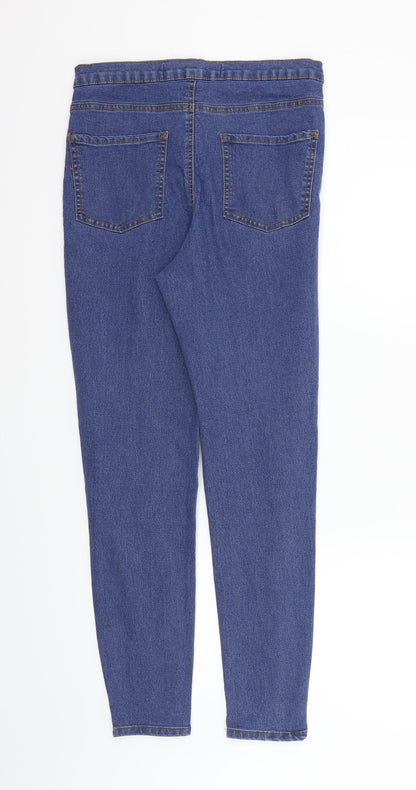Womens UK Size 12 deniem & co Regular Fit Straight Blue Jeans