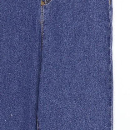 Womens UK Size 12 deniem & co Regular Fit Straight Blue Jeans