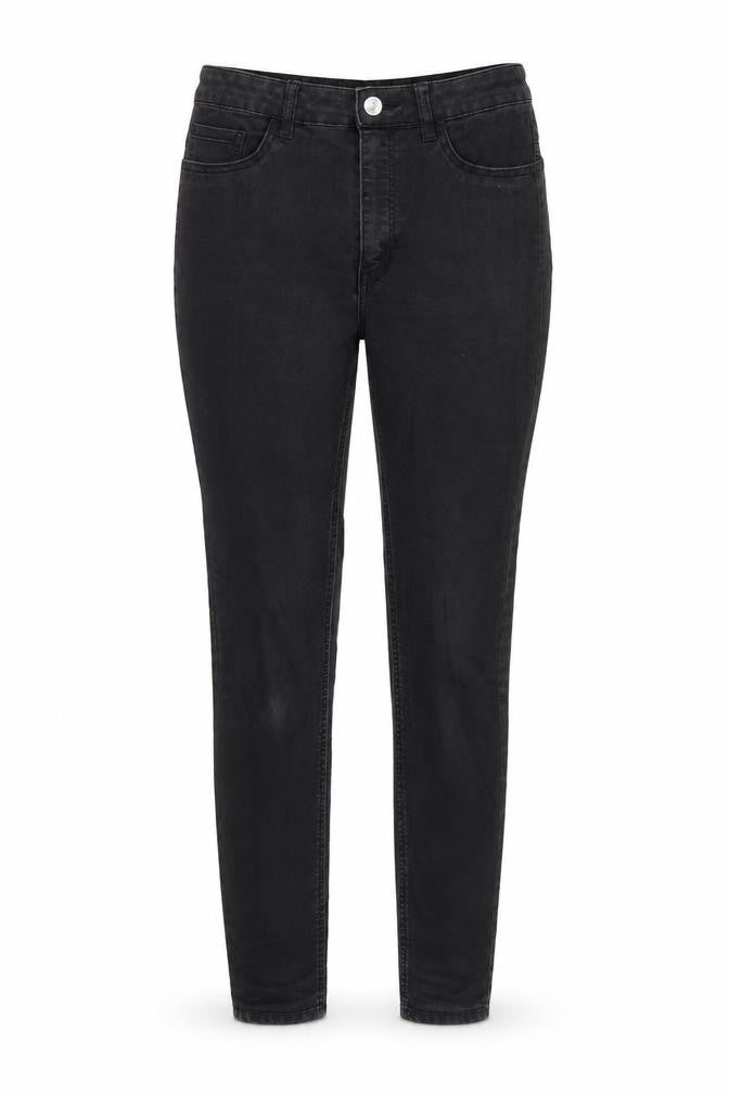 Womens UK Size 12 Divided Regular Fit Straight Black Jeans