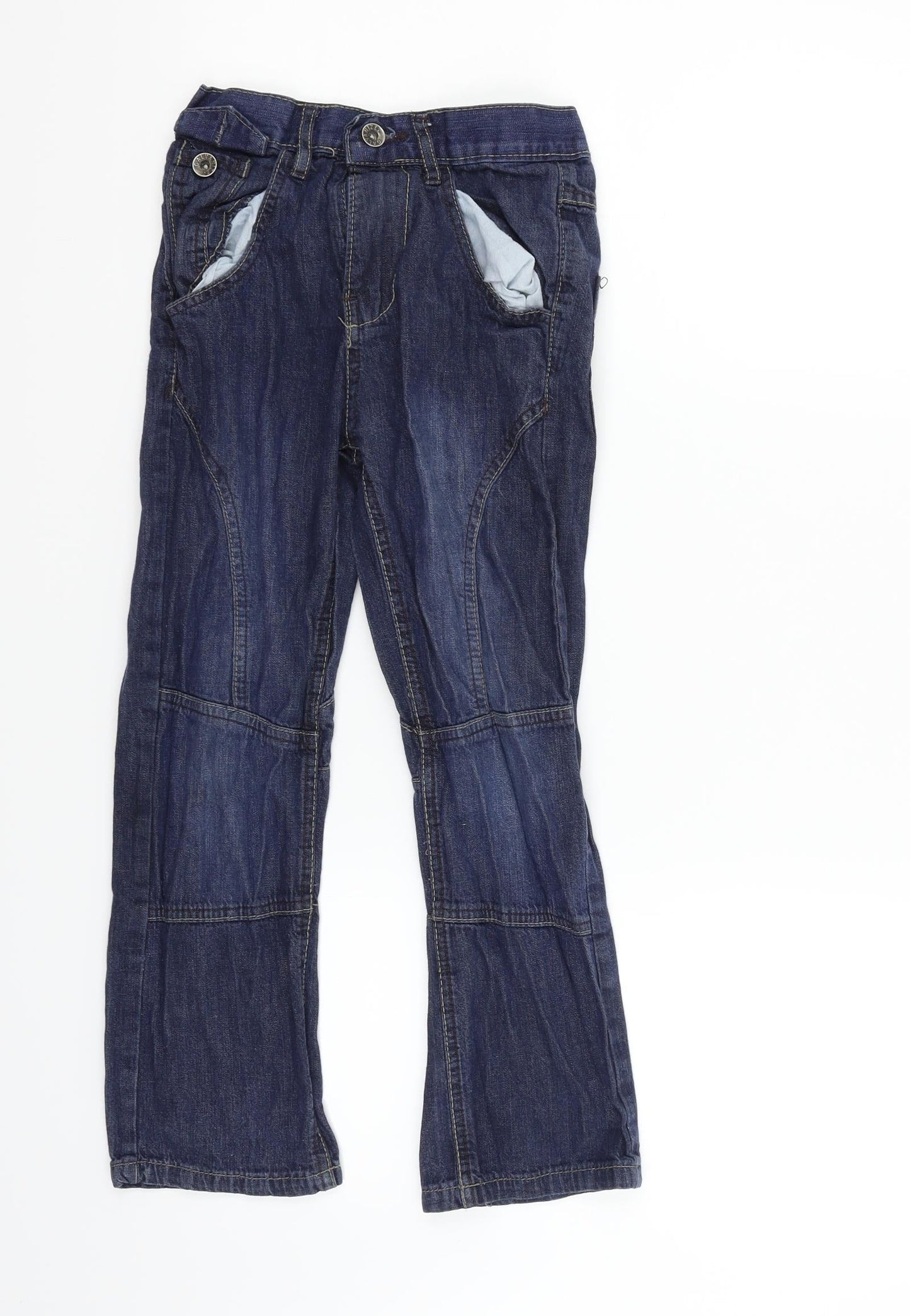 Galvanzie Girls Blue   Straight Jeans Size 7-8 Years