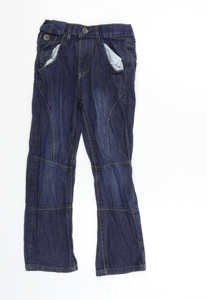 Galvanzie Girls Blue   Straight Jeans Size 7-8 Years