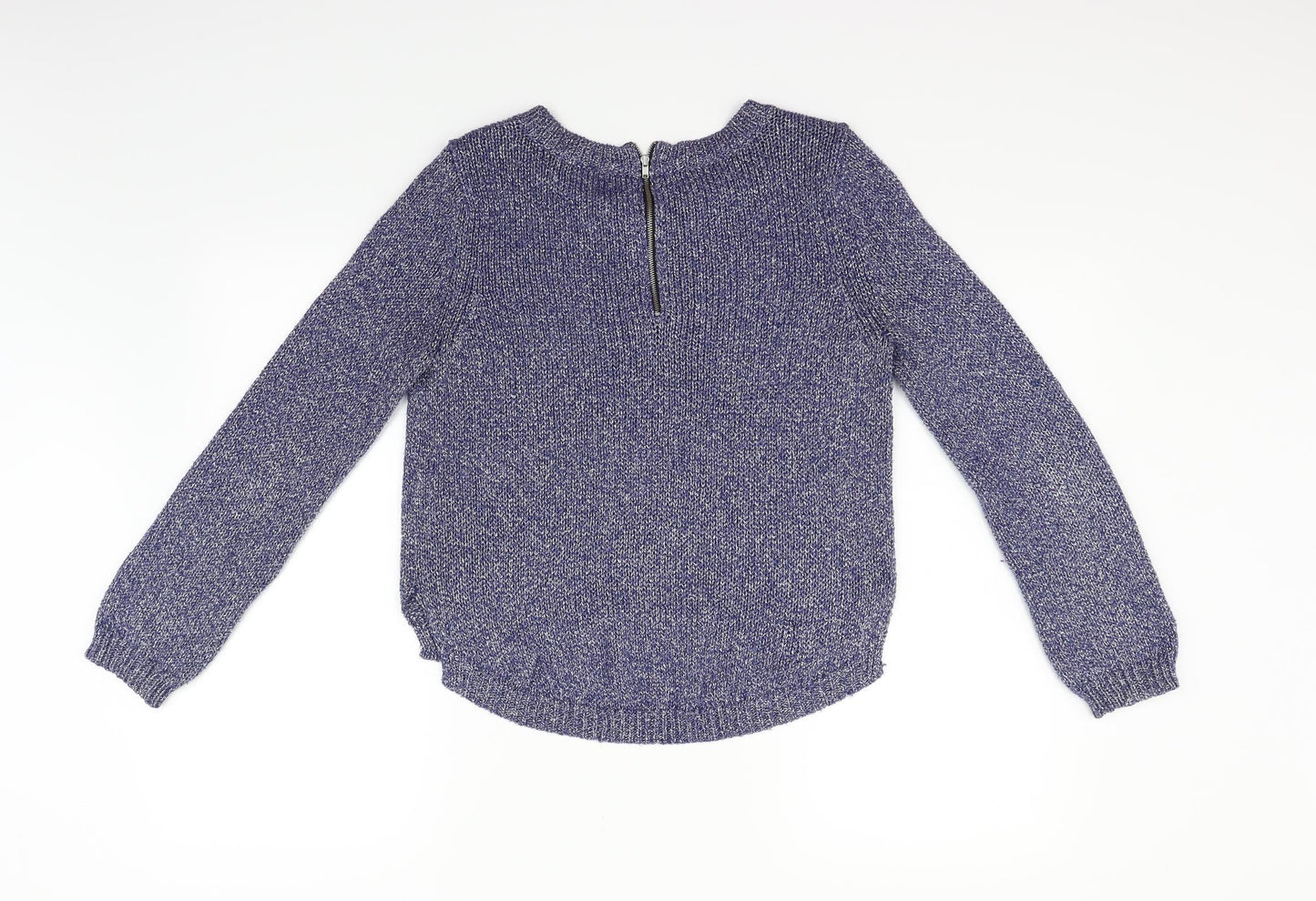 Divided Womens Blue   Pullover Jumper Size 8