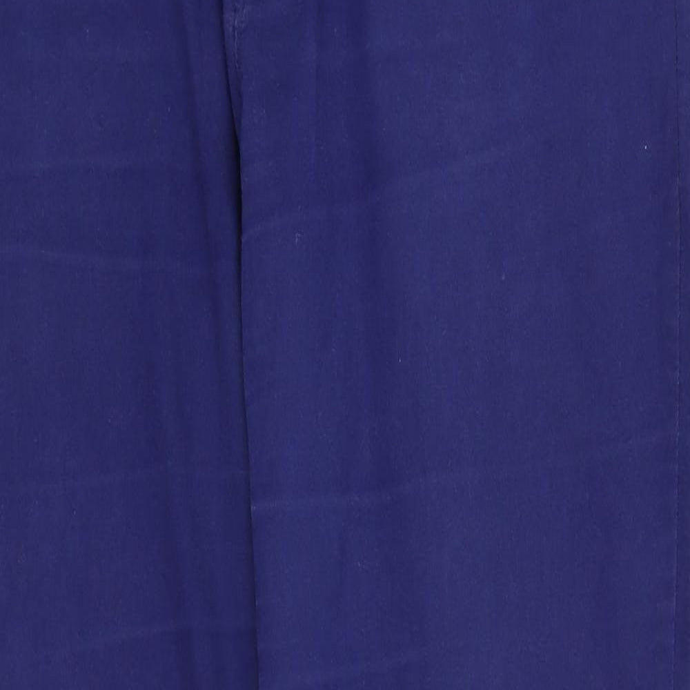 Womens UK Size 18 deniem & co Regular Fit  Blue Trousers