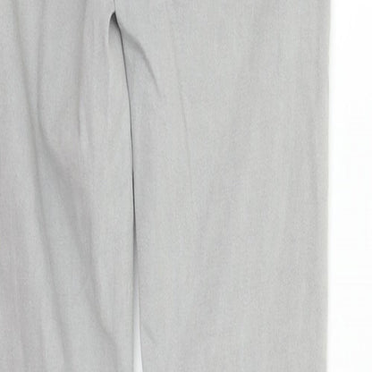 Laura Womens Grey   Straight Jeans Size 6 L28 in - perl detail