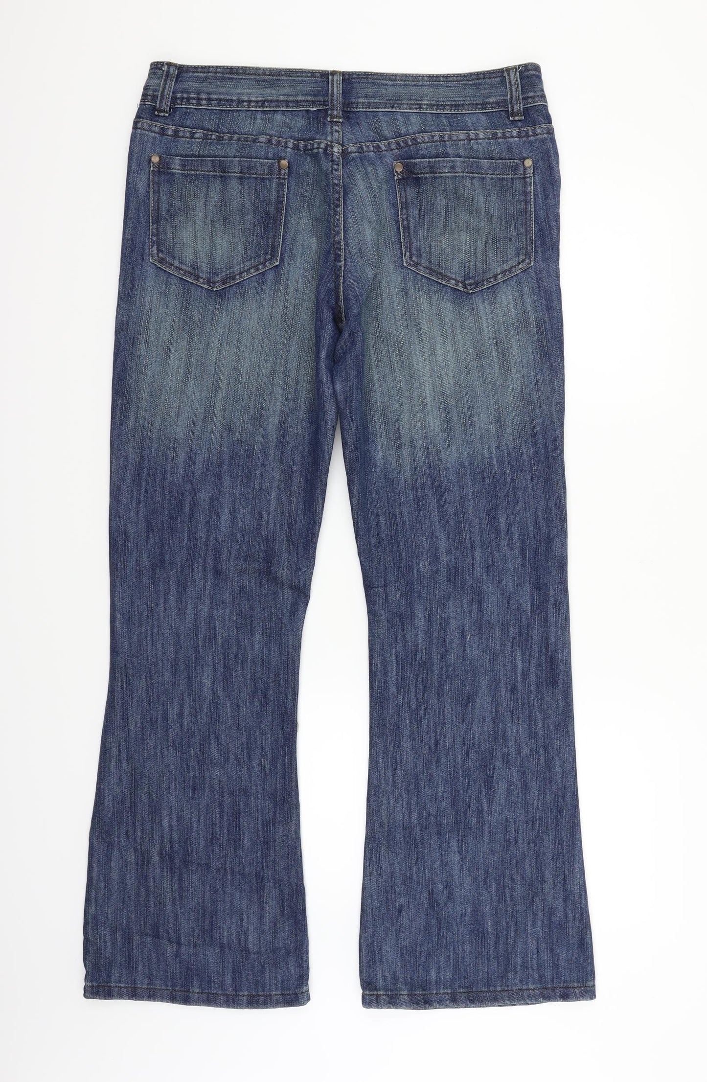 Womens UK Size 16 deniem co Regular Fit  Blue Trousers