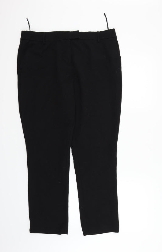 Womens UK Size 16 Papaya Regular Fit  Blue Trousers