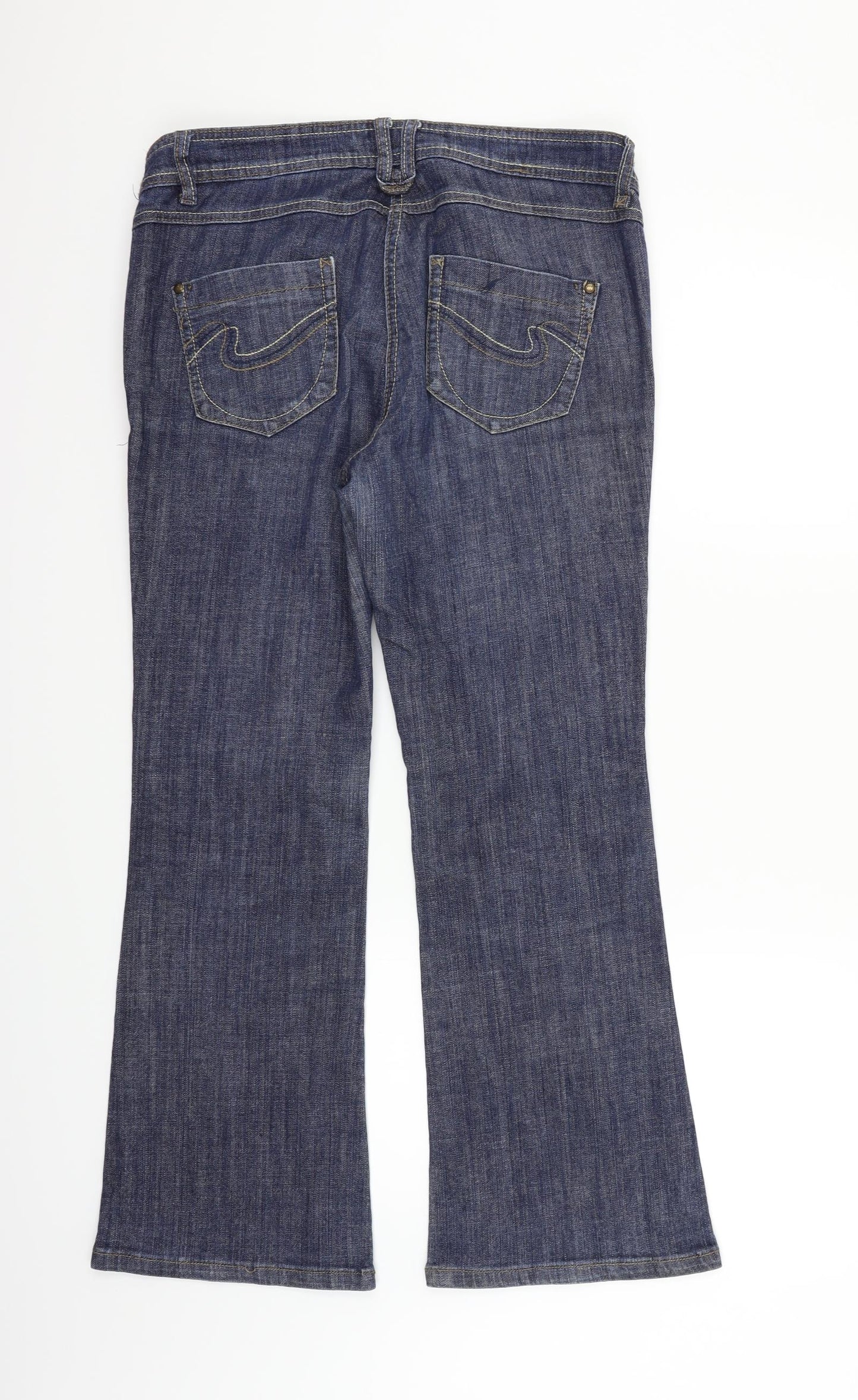 NEXT Womens Blue   Straight Jeans Size 32 in L27 in
