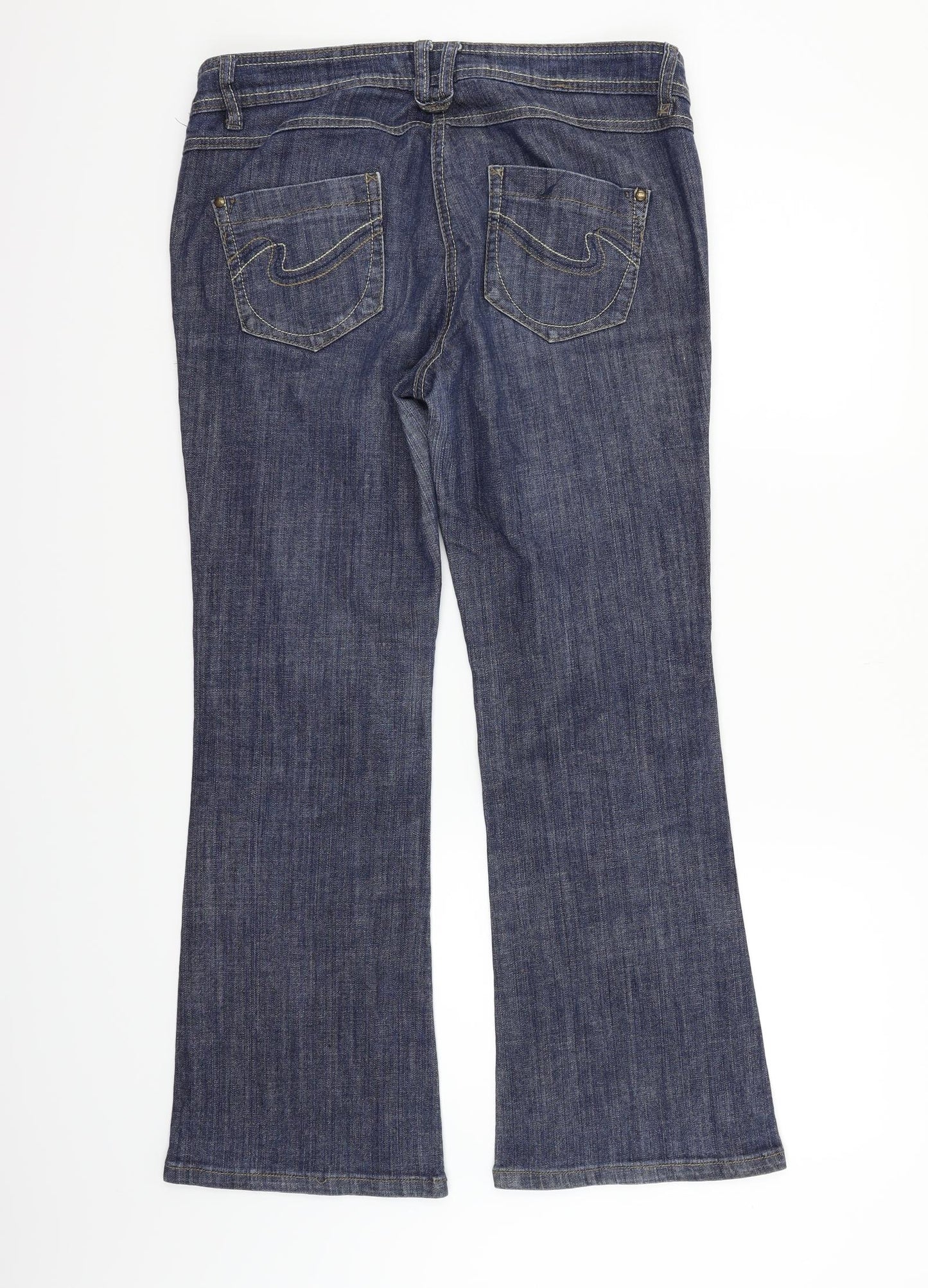 NEXT Womens Blue   Straight Jeans Size 32 in L27 in