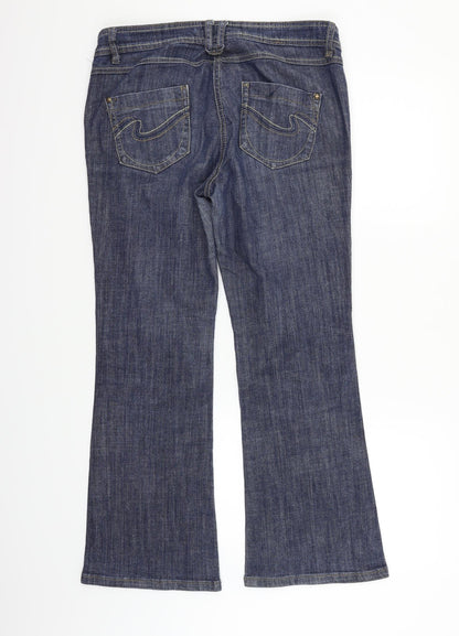 NEXT Womens Blue   Straight Jeans Size 32 in L27 in