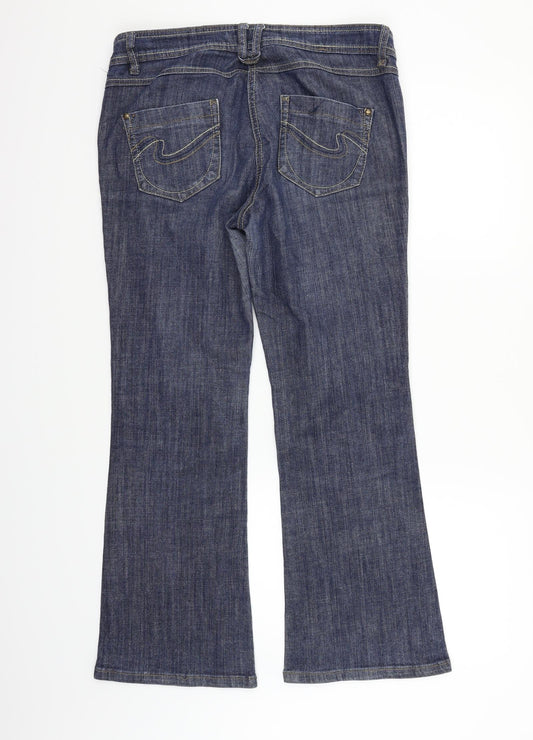 NEXT Womens Blue   Straight Jeans Size 32 in L27 in