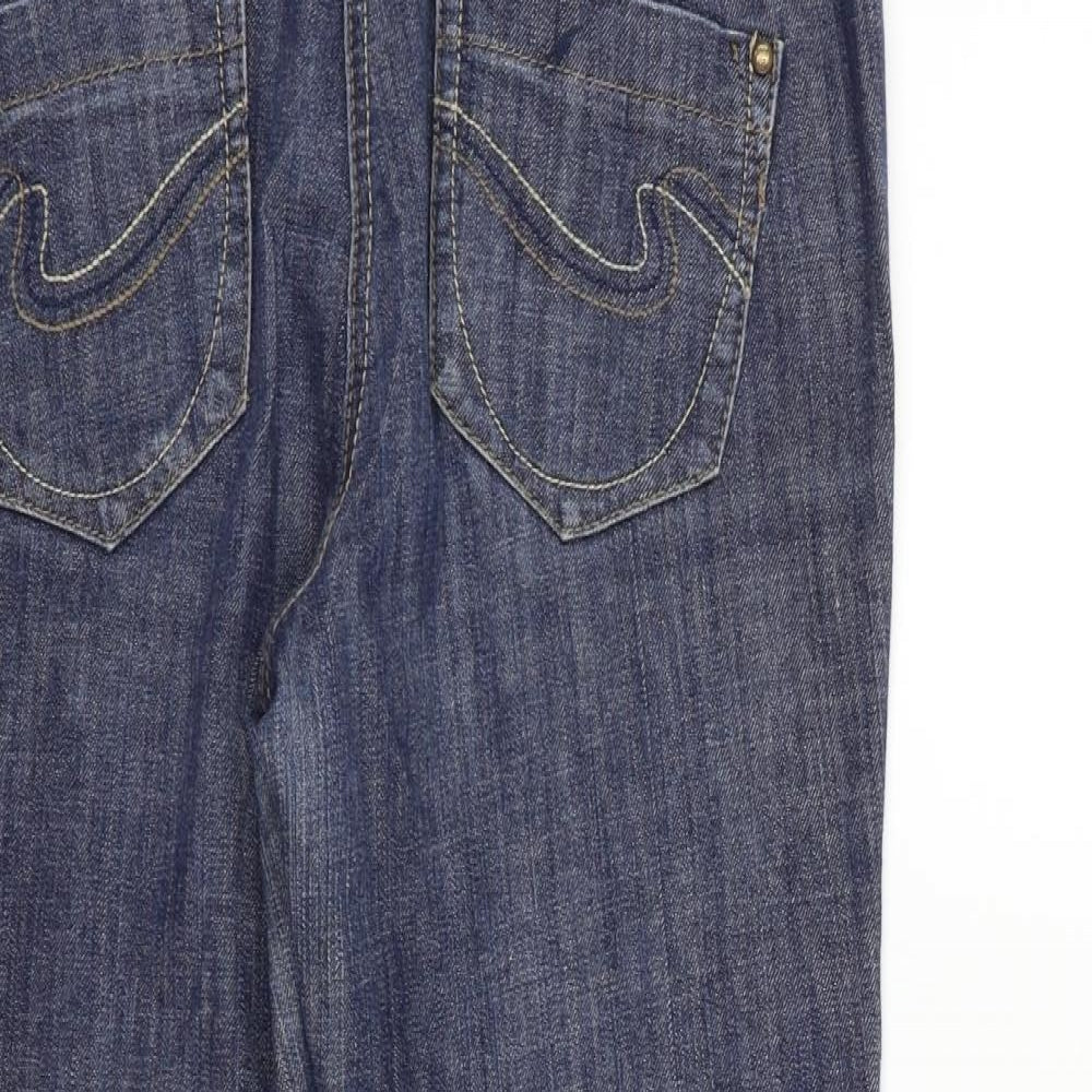 NEXT Womens Blue   Straight Jeans Size 32 in L27 in