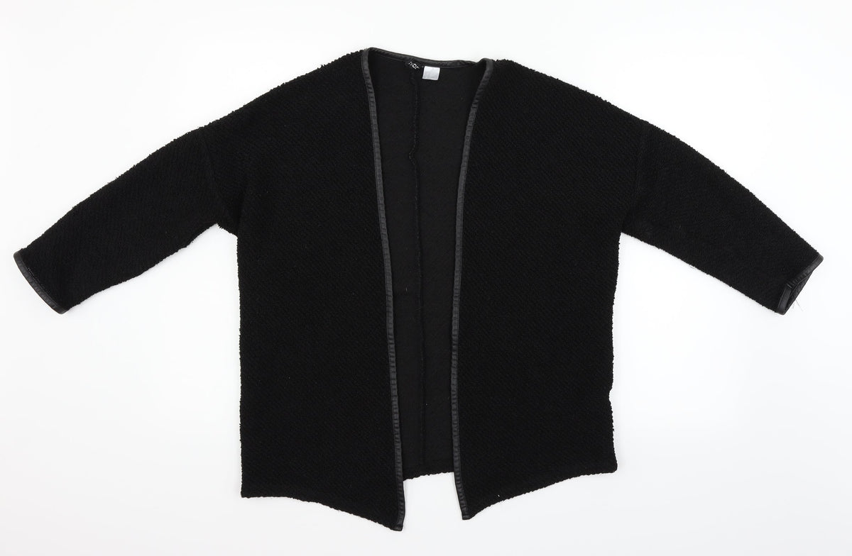 Divided Womens Black   Cardigan Jumper Size M
