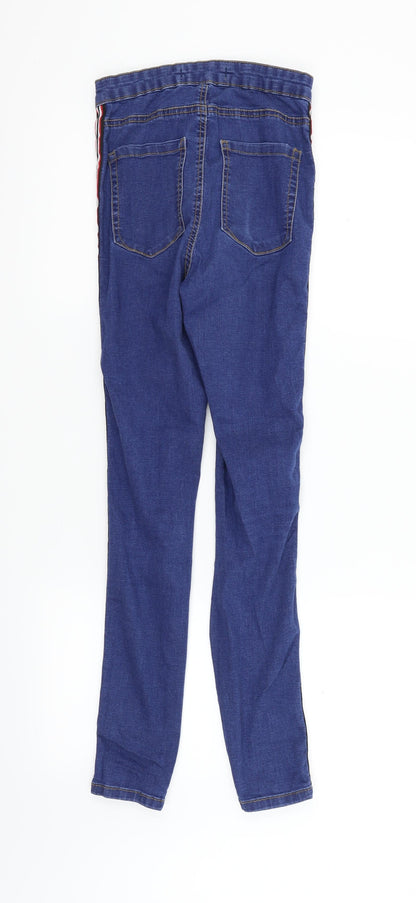 Womens UK Size 8 deniem & co Regular Fit Straight Blue Jeans