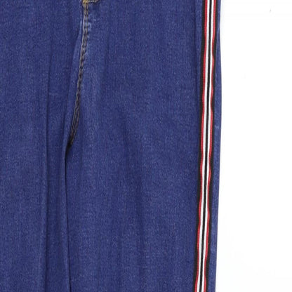Womens UK Size 8 deniem & co Regular Fit Straight Blue Jeans