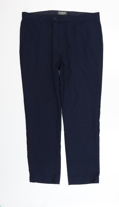 Fluid Womens Blue   Trousers  Size 34 in L30 in
