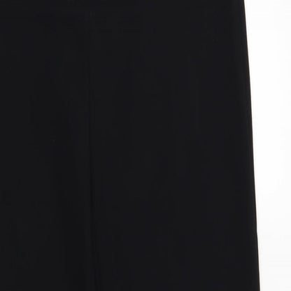 Womens UK Size 12 Marks and Spencer Regular Fit  Black Trousers