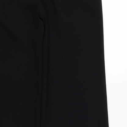 Womens UK Size 12 Marks and Spencer Regular Fit  Black Trousers