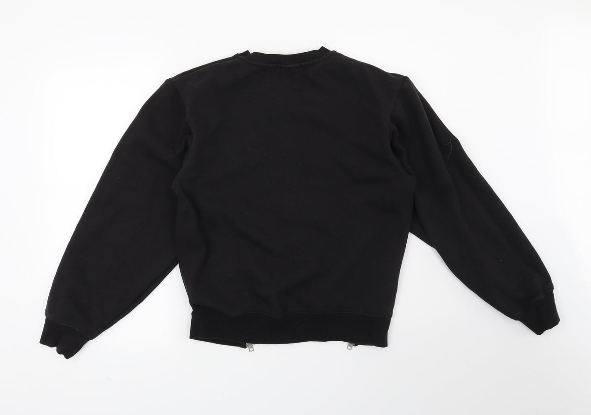 Primark Womens Black   Pullover Sweatshirt Size 6  - Cheat Day
