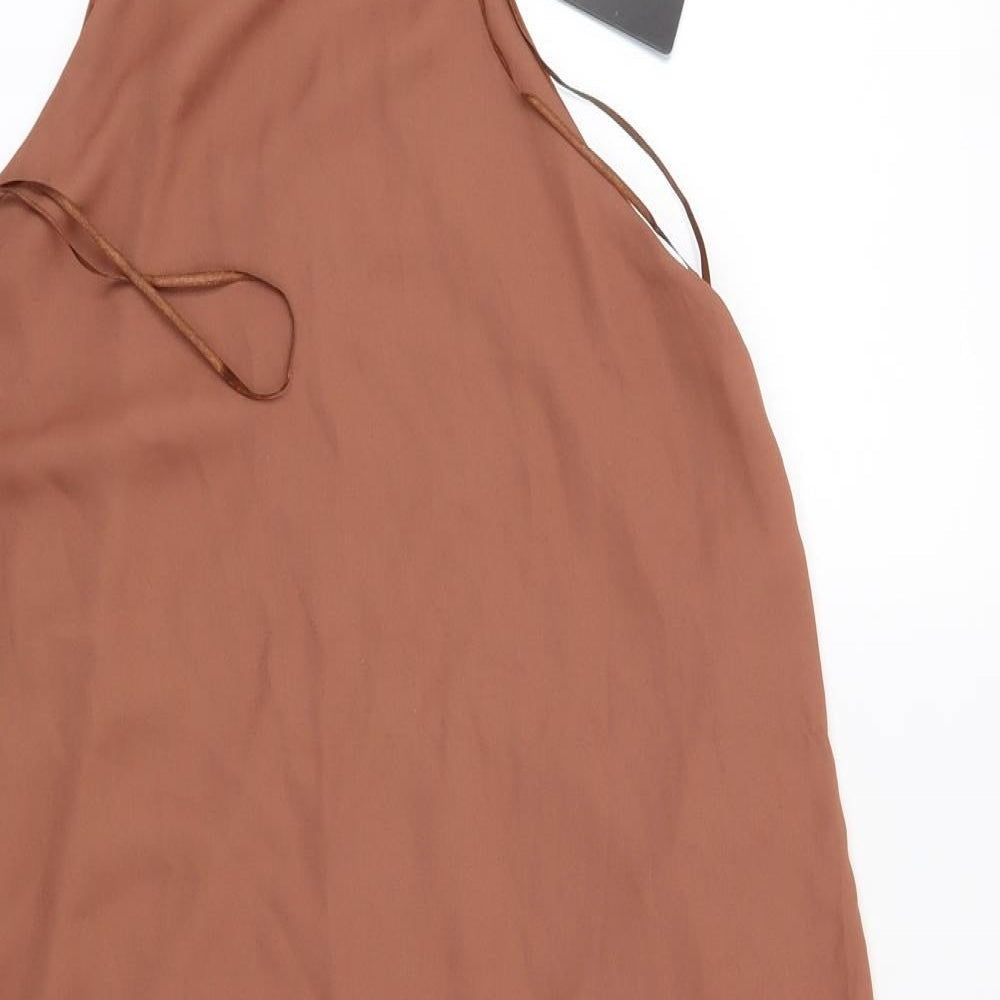 Missguided Womens Brown   Shift  Size 8