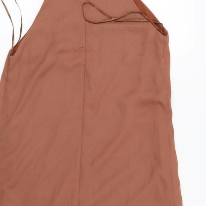 Missguided Womens Brown   Shift  Size 8
