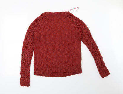 Next Womens Red   Pullover Jumper Size S