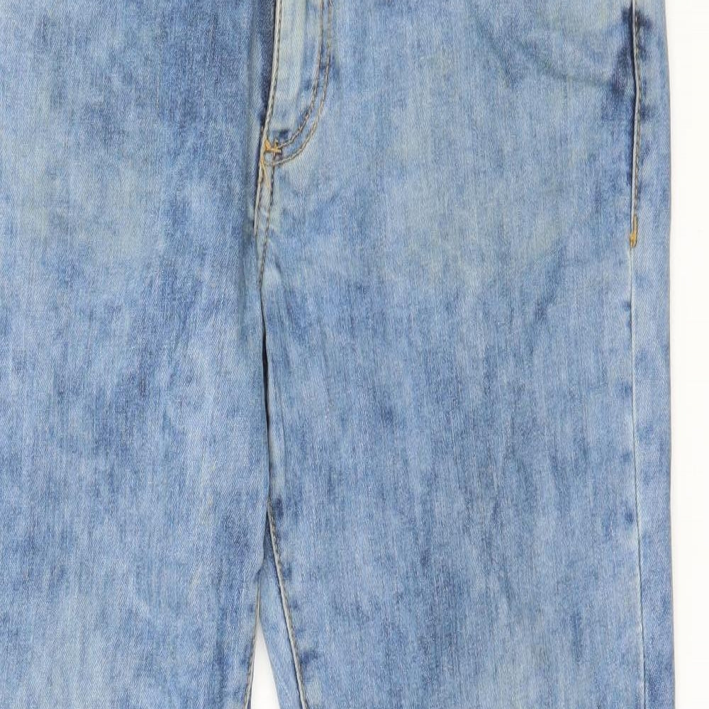 Cherokee Womens Blue  Denim Straight Jeans Size 12 L29 in