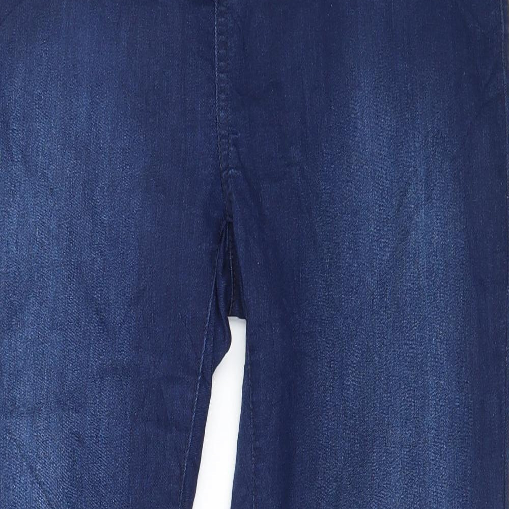 Womens UK Size XL Preworn Regular Fit Jegging Blue Jeans