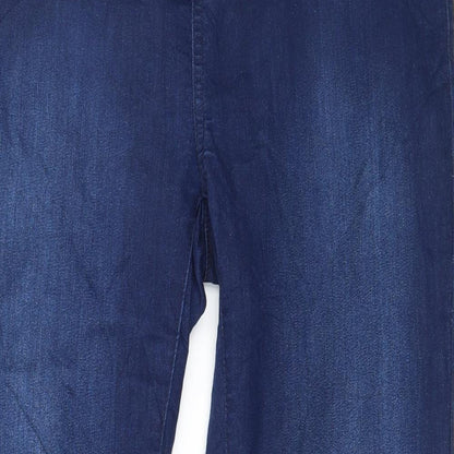 Womens UK Size XL Preworn Regular Fit Jegging Blue Jeans