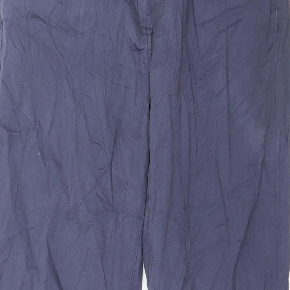 Womens UK Size 12 Blue Motion Regular Fit  Blue Trousers