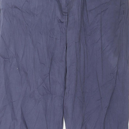Womens UK Size 12 Blue Motion Regular Fit  Blue Trousers
