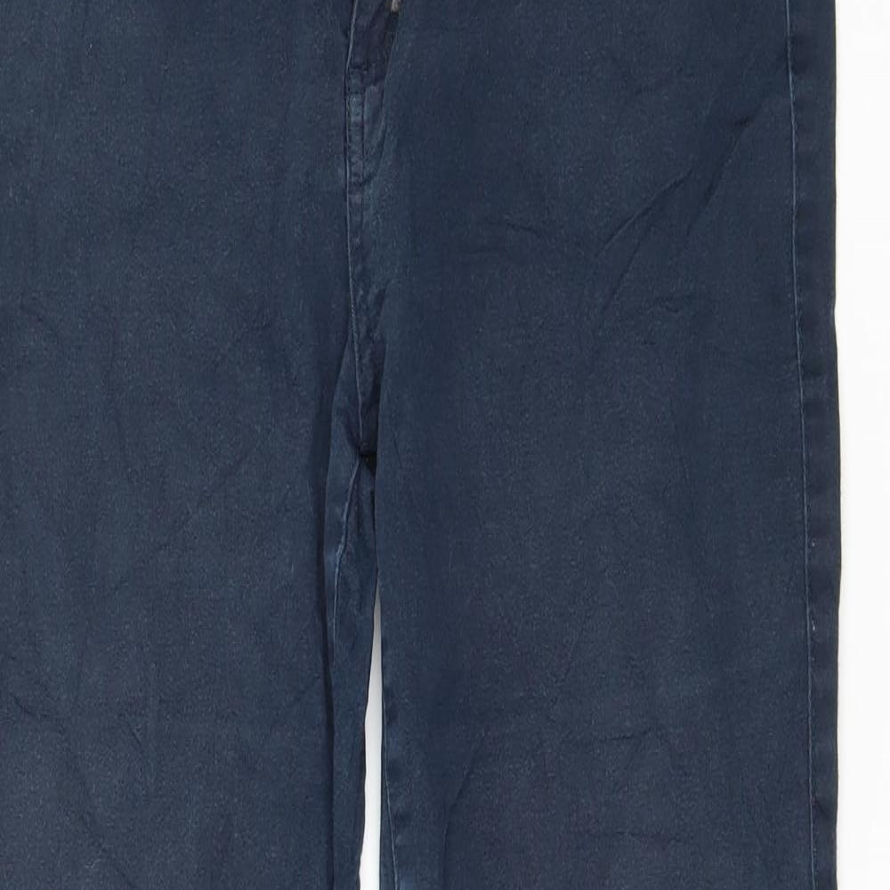 Jania Womens Blue   Trousers  Size 14 L28 in
