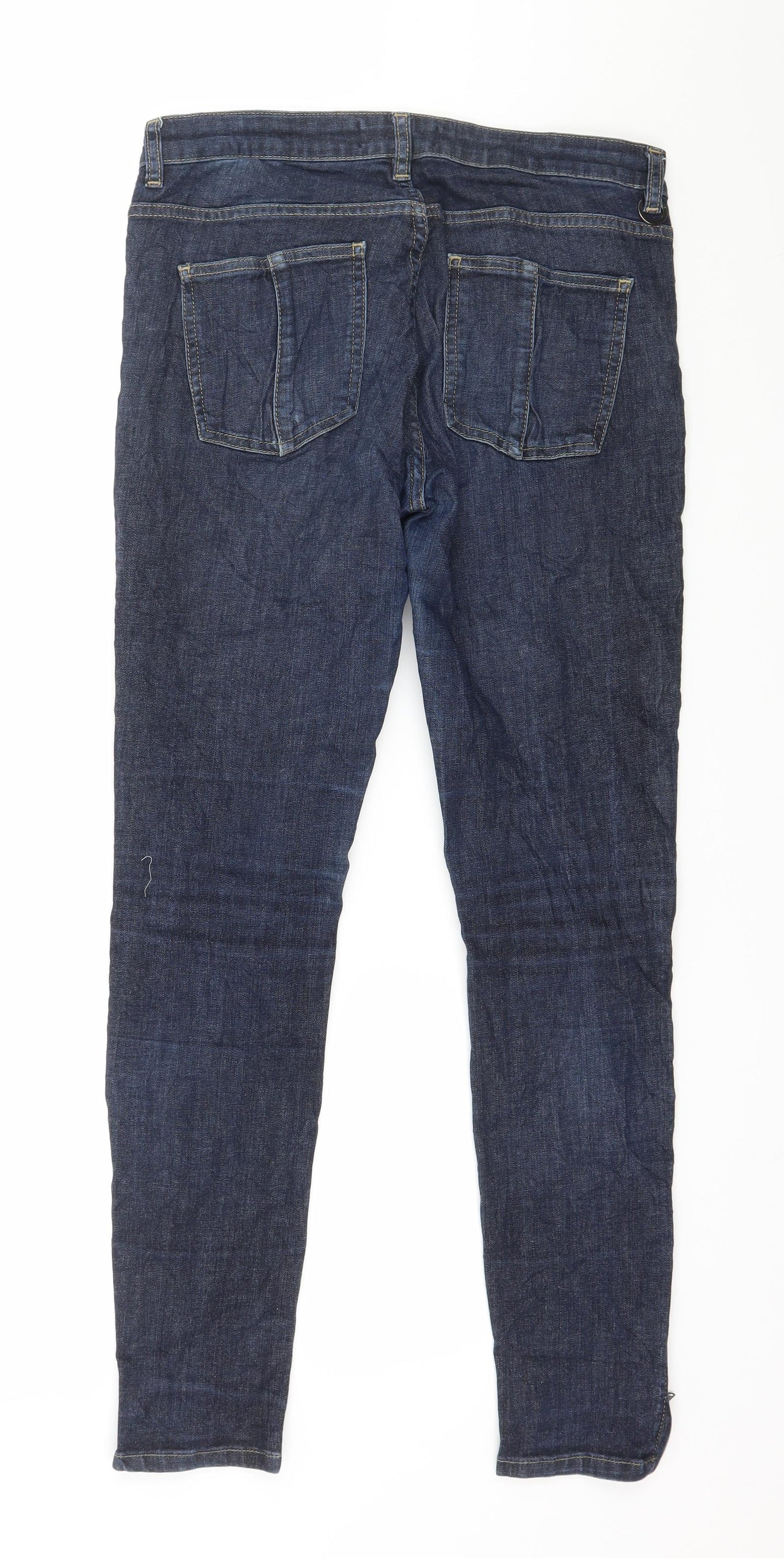 Stockholm Womens Blue  Denim Skinny Jeans Size 10 L28 in