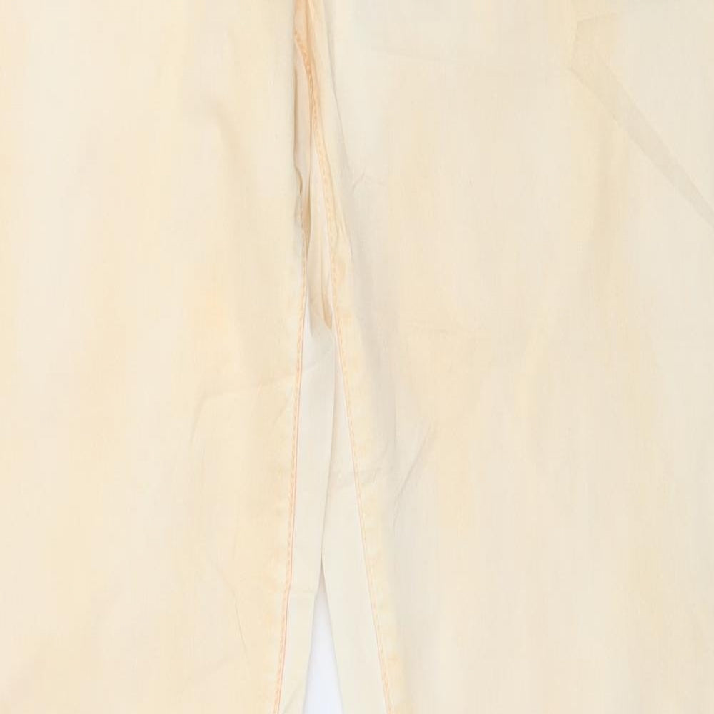 ESPIRIT Womens Orange  Denim Straight Jeans Size 33 in L32 in