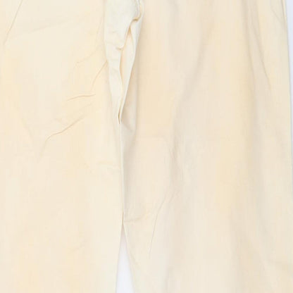 ESPIRIT Womens Orange  Denim Straight Jeans Size 33 in L32 in