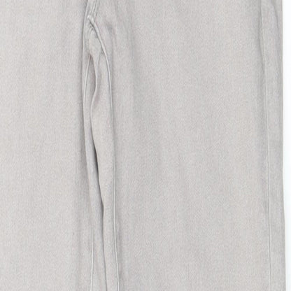 Denim & Co. Womens Grey  Denim Jegging Jeans Size 6 L28 in