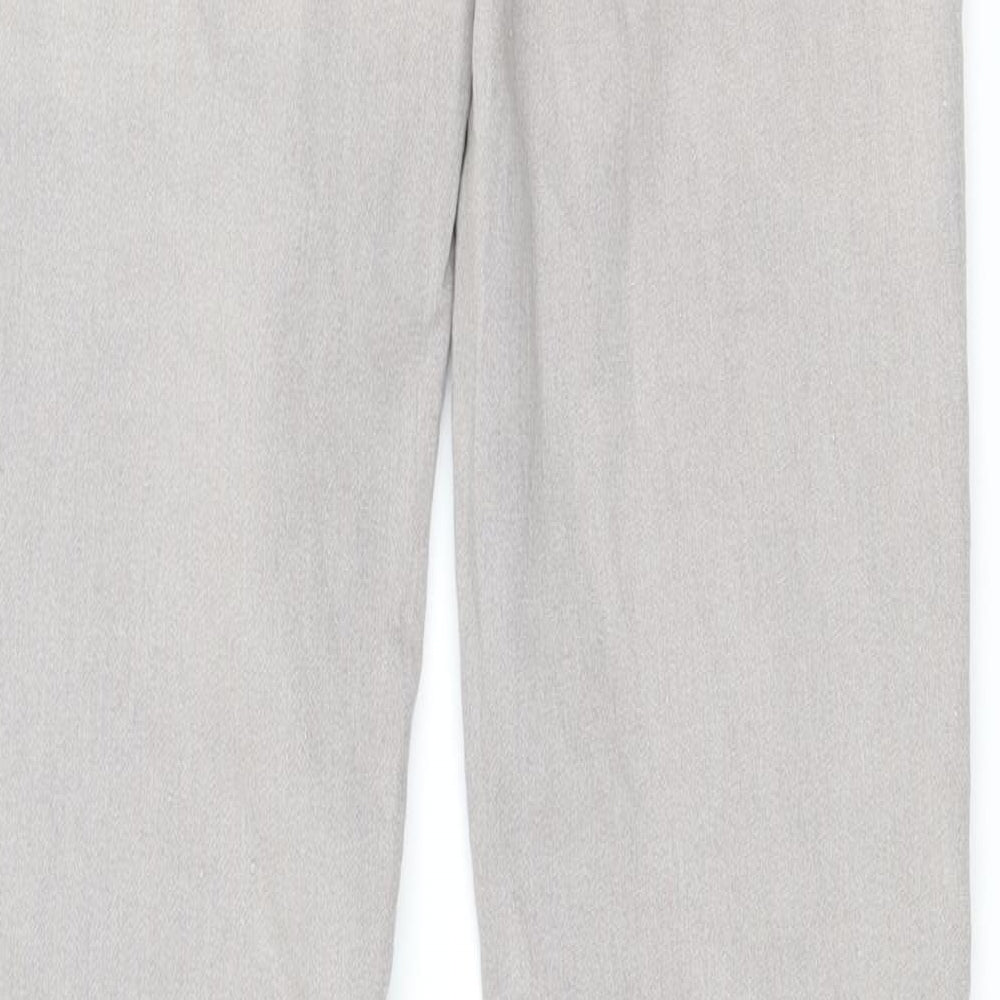 Denim & Co. Womens Grey  Denim Jegging Jeans Size 6 L28 in