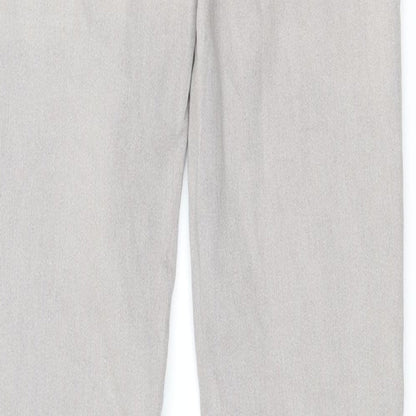 Denim & Co. Womens Grey  Denim Jegging Jeans Size 6 L28 in