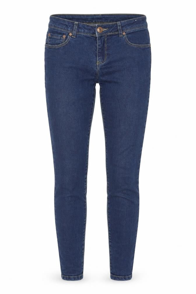 Womens UK Size 8 Denim & Co. Regular Fit Skinny Blue Jeans