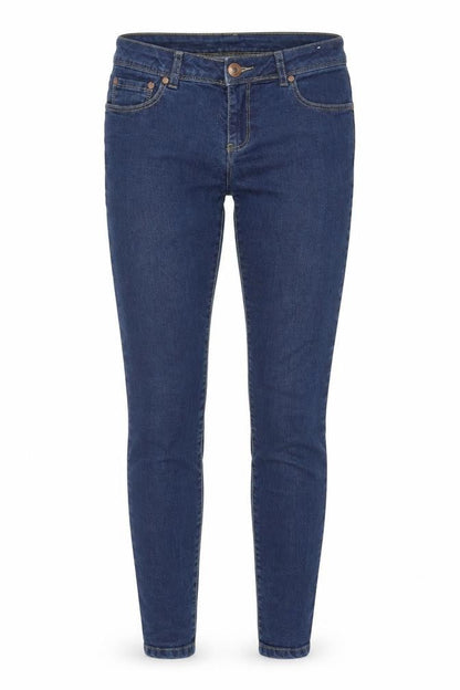 Womens UK Size 8 Denim & Co. Regular Fit Skinny Blue Jeans