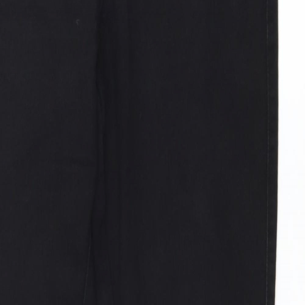 Denim & Co. Womens Black  Denim Skinny Jeans Size 10 L31 in