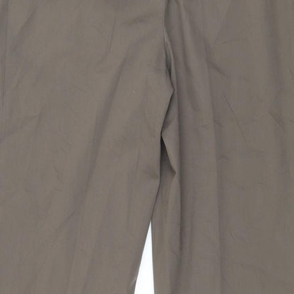 Womens UK Size 14 Basler Regular Fit  Brown Trousers