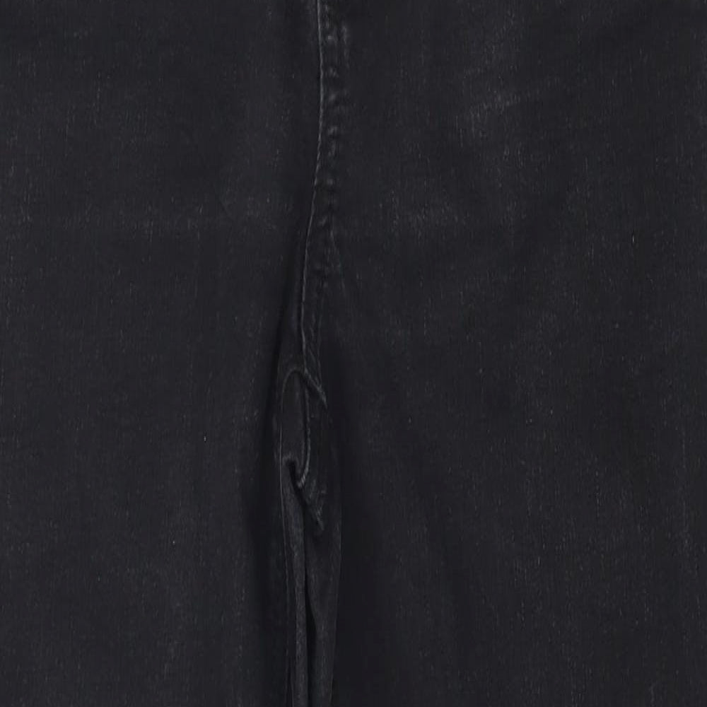 George Womens Black  Denim Skinny Jeans Size 10 L27 in