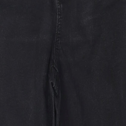 George Womens Black  Denim Skinny Jeans Size 10 L27 in