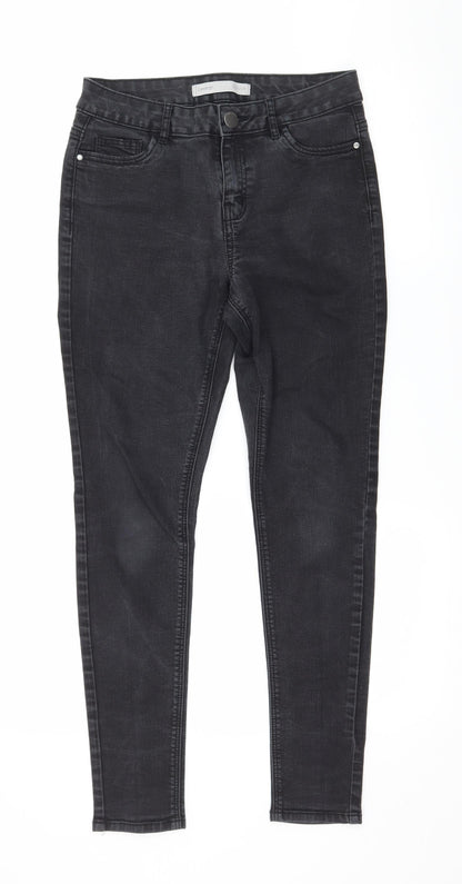 George Womens Grey  Denim Skinny Jeans Size 10 L27 in