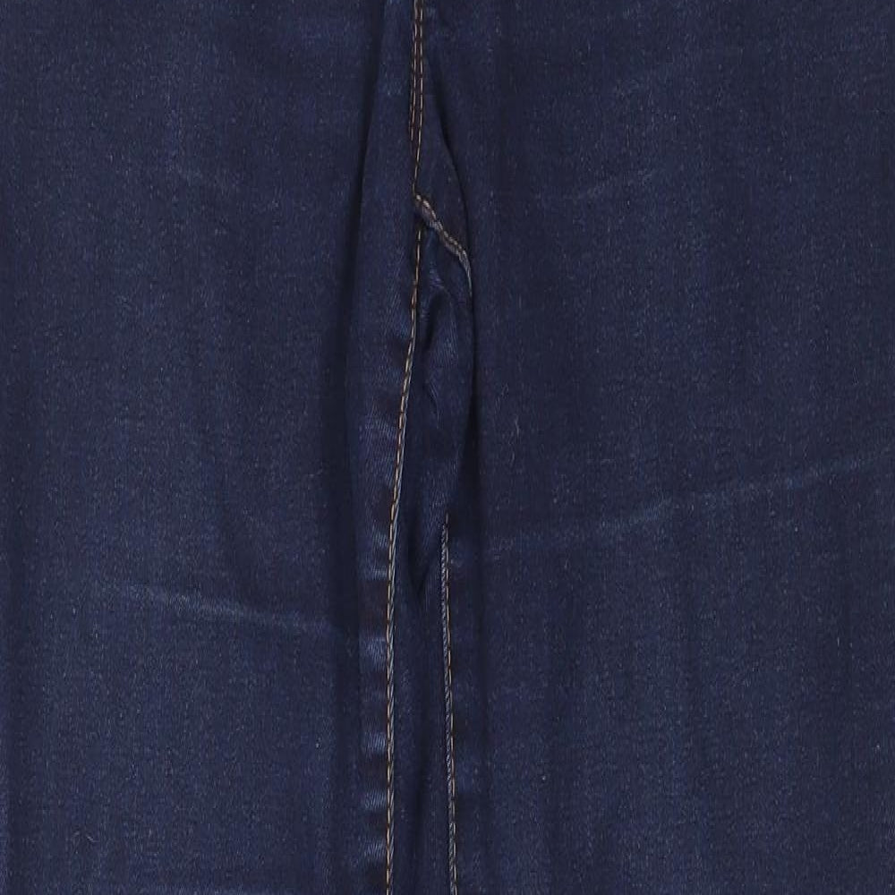Denim & Co. Womens Blue  Denim Skinny Jeans Size 12 L30 in