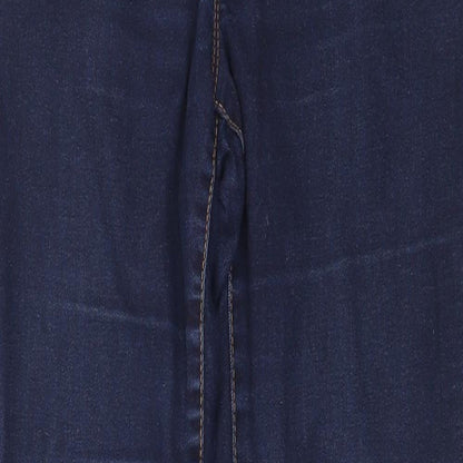 Denim & Co. Womens Blue  Denim Skinny Jeans Size 12 L30 in